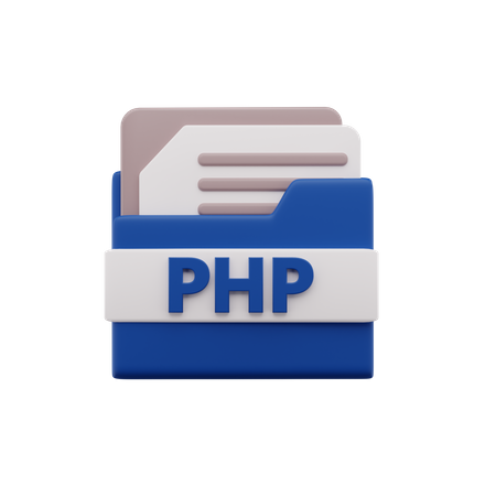 Archivo php  3D Icon