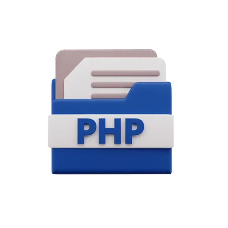 Archivo php  3D Icon