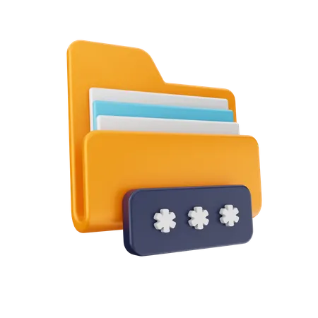 Pin de archivo  3D Icon