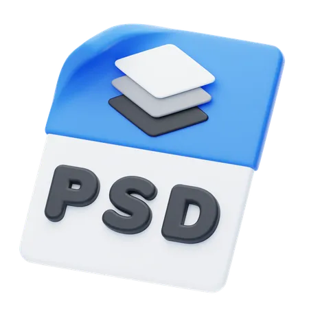 Archivo psd  3D Icon