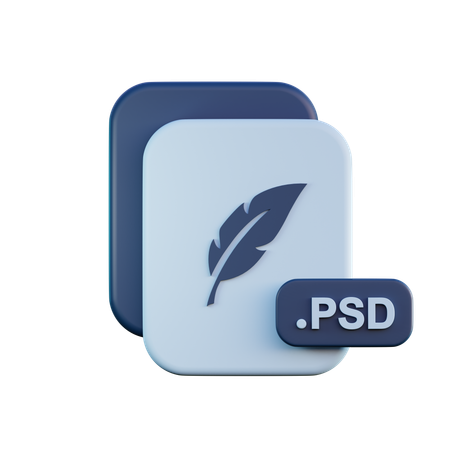 Archivo psd  3D Icon