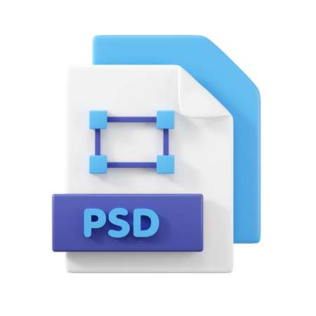 Archivo psd  3D Icon