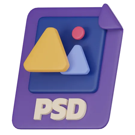 Archivo psd  3D Icon