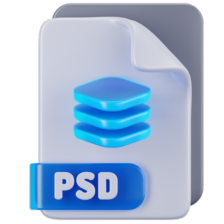 Archivo psd  3D Icon