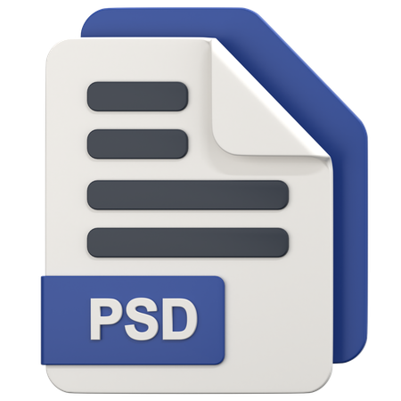 Archivo psd  3D Icon