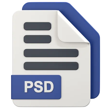 Archivo psd  3D Icon