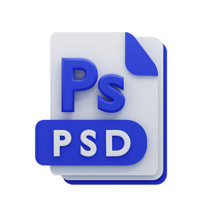 Archivo psd  3D Icon