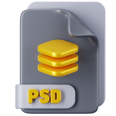 Archivo psd  3D Icon