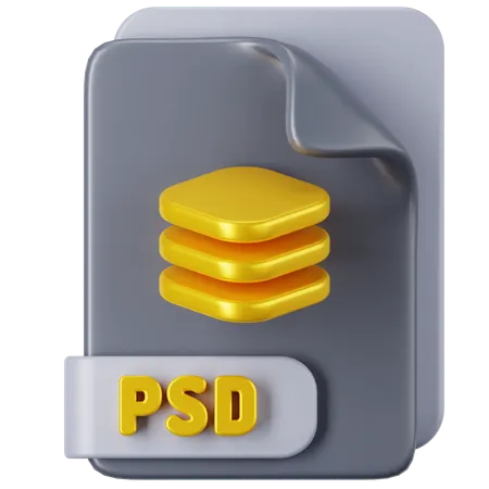 Archivo psd  3D Icon