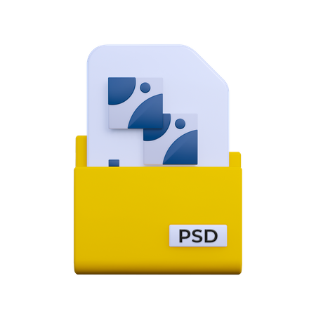 Archivo psd  3D Icon