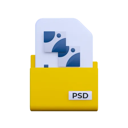 Archivo psd  3D Icon