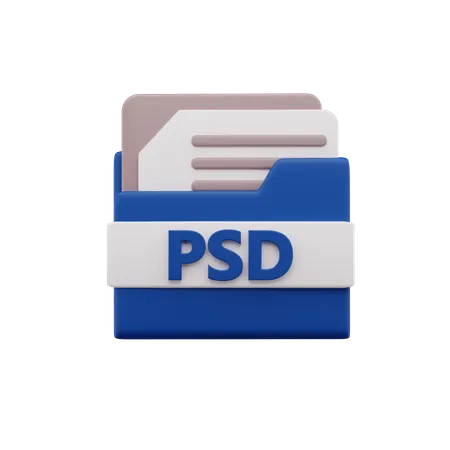 Archivo psd  3D Icon