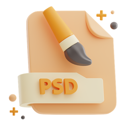 Archivo psd  3D Icon