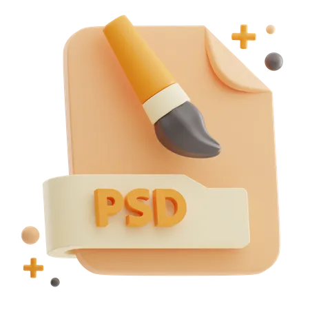 Archivo psd  3D Icon