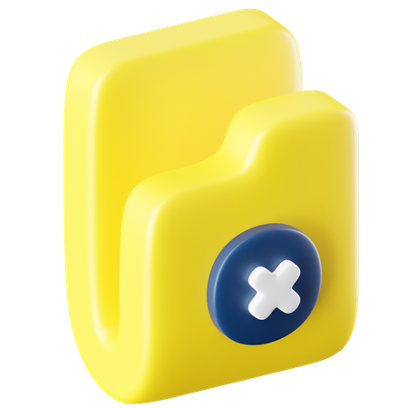 Archivo rechazado  3D Icon