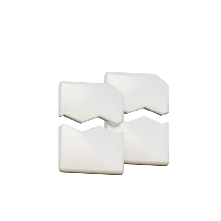Archivo roto  3D Icon