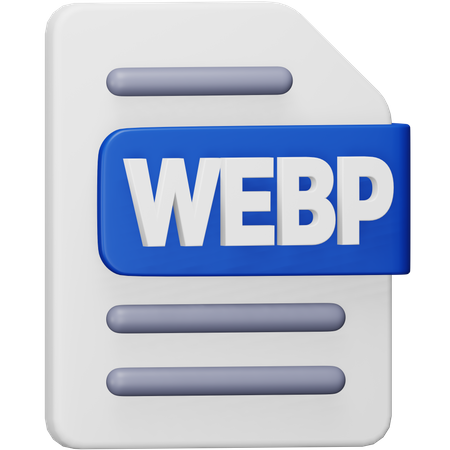 Archivo webp  3D Icon