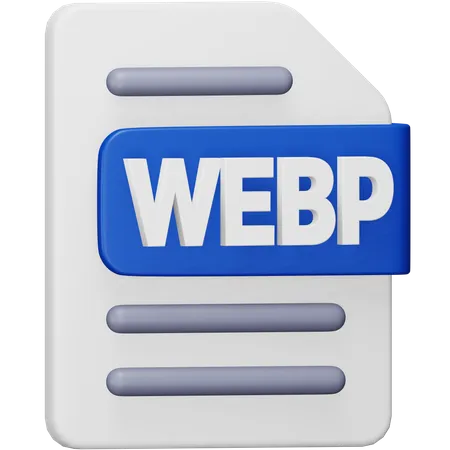 Archivo webp  3D Icon