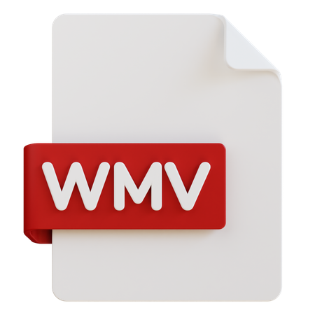 Archivo wmv  3D Icon