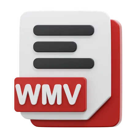 Archivo wmv  3D Icon