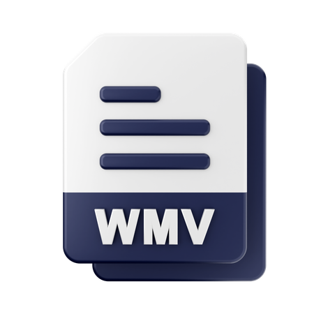 Archivo wmv  3D Icon