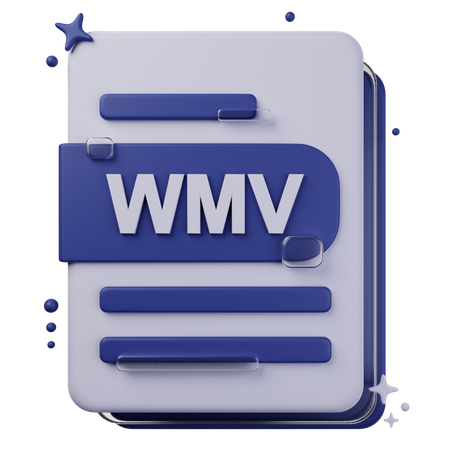 Archivo wmv  3D Icon