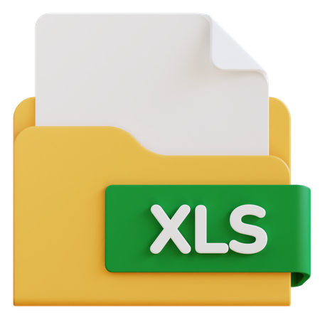 Archivo XLS  3D Icon