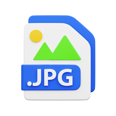 Archivos jpg  3D Icon