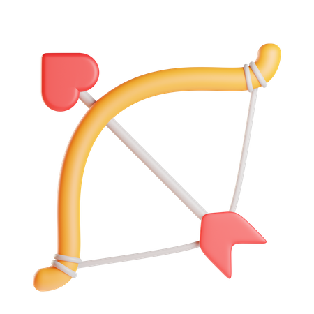 Arco de cupido  3D Icon
