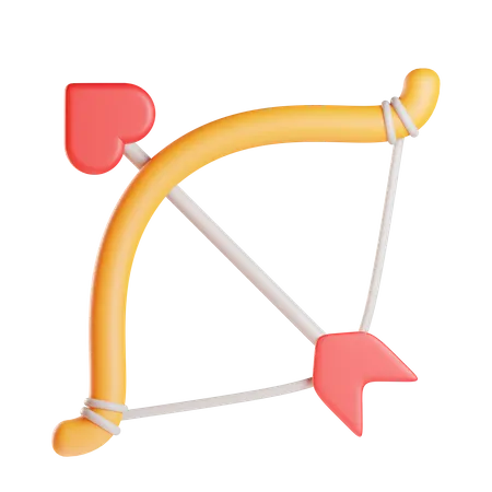 Arco de cupido  3D Icon