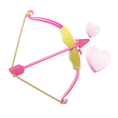 Arco de amor  3D Icon