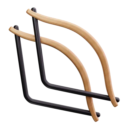 Arco e flecha  3D Icon