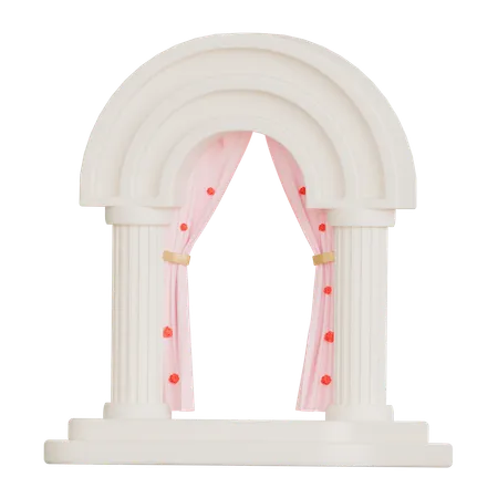 Arco de boda  3D Icon