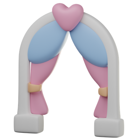 Arco de boda  3D Icon