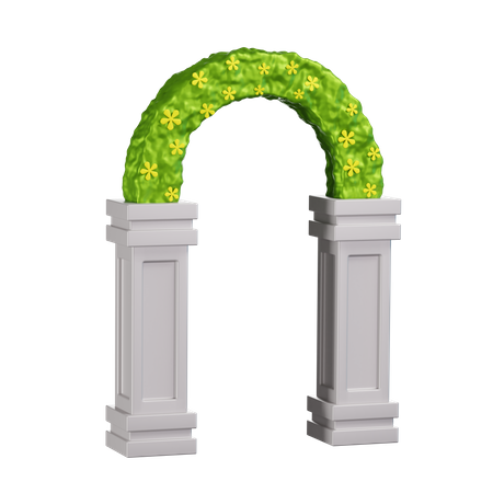 Arco de boda  3D Icon