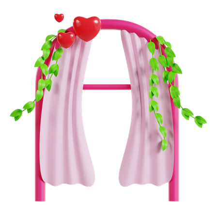 Arco de boda  3D Icon