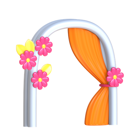 Arco de casamento  3D Icon