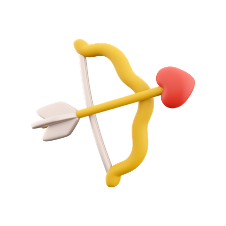 Arco de cupido  3D Icon