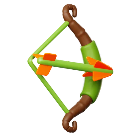 Arco e flecha  3D Icon