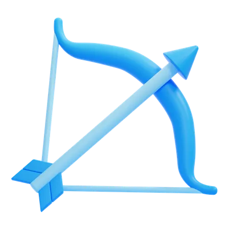 Arco y flecha  3D Icon