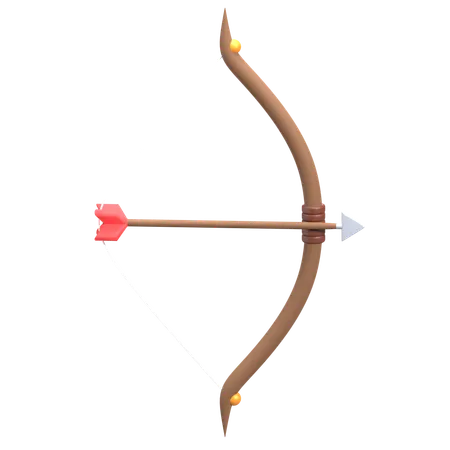 Arco y flecha  3D Icon