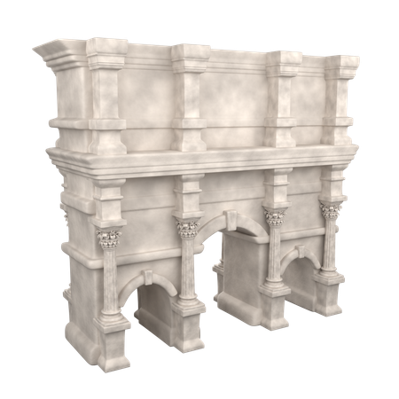 Arcos triunfales  3D Icon