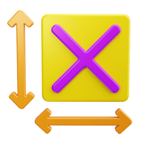 Area  3D Icon