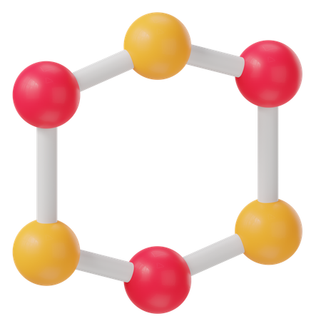 Area Chart  3D Icon