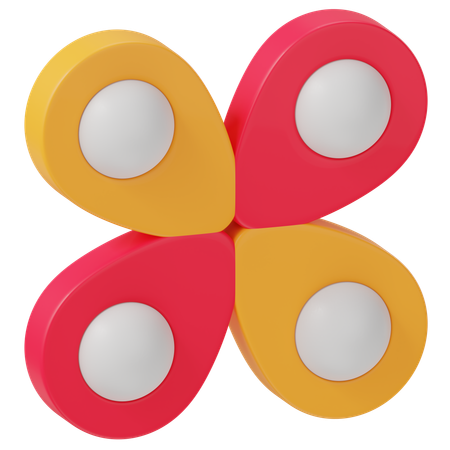 Area Chart  3D Icon