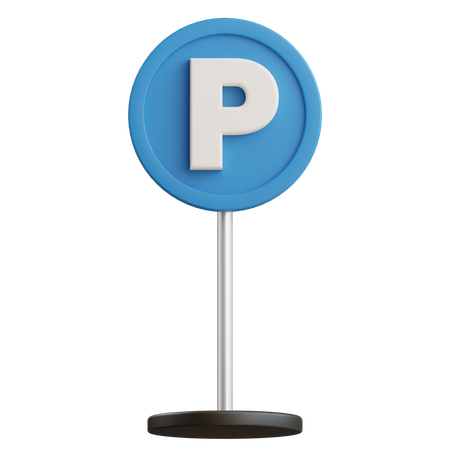Estacionamento  3D Icon
