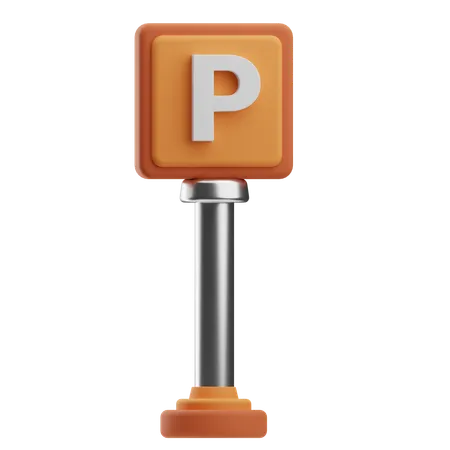 Estacionamento  3D Icon