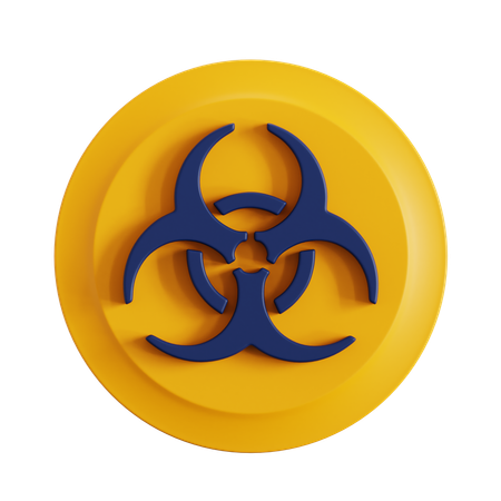 Área nuclear  3D Icon