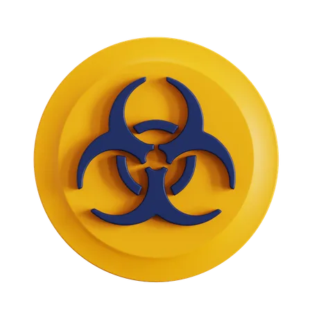 Área nuclear  3D Icon