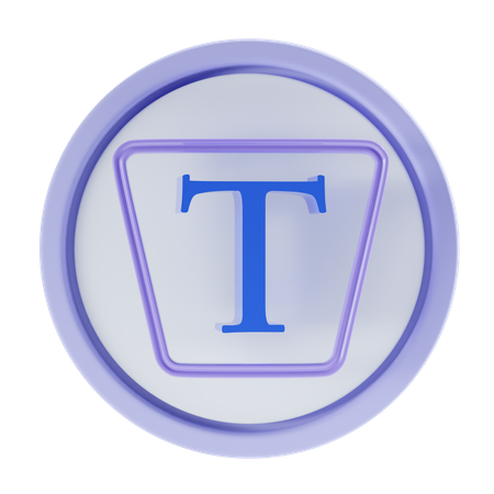 Area Type Tool  3D Icon